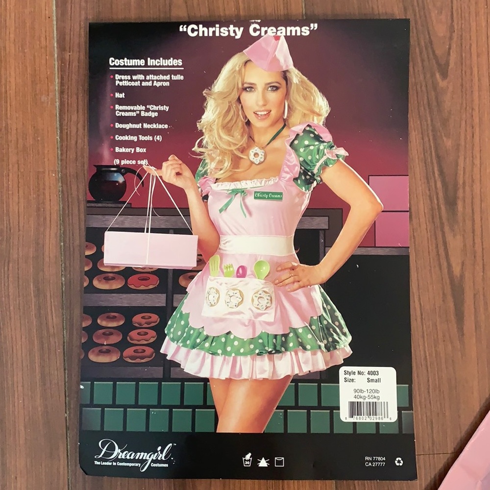Sexy “Christy Creams” Costume